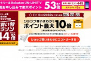 楽天がお買い物マラソン開催してるのになんで盛り上がらないの？