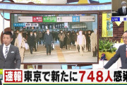 【新型コロナ】東京+748 【過去2番目】