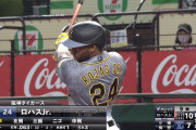 阪神・ロハスJr　打率.063 出塁率.118 OPS.274