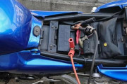 バイクのなバッテリーが上がってしまったわ
