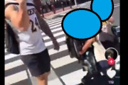 【民度】中国人達　通学中の日本人小学生をタトゥーで威嚇する動画を撮影しtiktokで大喜び