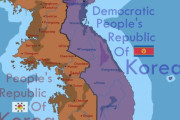 韓国人「もし北朝鮮との国境を“南北”ではなく“東西”に分けたら…？」