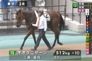 【日曜東京3R】オオタニサーン＆三浦騎手がｷﾀ━━━━(ﾟ∀ﾟ)━━━━!!
