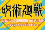 「呪術廻戦」新作とるパカは“sugar pochette”デザインのぬいぐるみ！