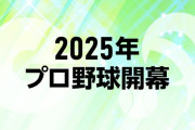 プロ野球2025順位予想スレッド