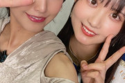福田朱里・石田みなみ・高雄さやか・尾崎世里花、SKE48のメンバーと写真を撮る