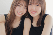 日向坂46佐々木美玲×高本彩花、大人っぽいセクシー衣装のオフショットが続々と公開！『BOMB』5月号「運命の青い糸」と題したグラビアを掲載