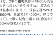 【悲報】球審白井の年収、おまえらより遥か上だったｗｗｗｗｗｗｗｗｗ