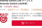 ヨドバシのニンテンドーSwitchの抽選に当選したんだが・・・