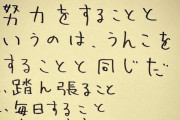 【画像】新庄剛志さん「努力をすることというのは、うんこをすることと同じだ」