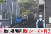 【2021】富士山、夏山シーズン終了のお知らせ