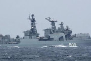 【戦争速報】ロシア海軍、東京の沖合に集結?
