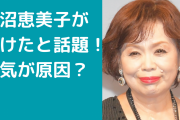 上沼恵美子が老けて痩せた？病気の噂や比較画像も