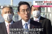 岸田首相､エネルギー価格高騰について｢平和秩序を守るための正念場､国民も協力を｣