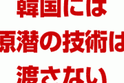米国「韓国が同盟国であっても原潜技術は渡さない」　　韓国は誰と戦うつもりなんだよ…