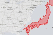 「日本よ、そんなに大きかったのか？」外国人が唸った地図データまとめ