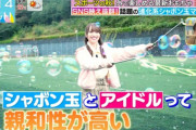シャボン玉と美女の最強コラボ！櫻坂46守屋麗奈「ラヴィット！」ロケで魅せる！