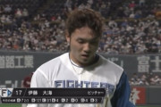 【vs.楽天】日ハム伊藤、8回に島内の犠牲フライで勝ち越しを許し降板　10勝目はお預け