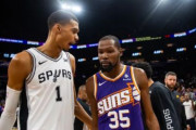 【NBA】KDがウェンバンヤマに助言「新しいレゴを組み立てて、気持ちを切り替えろ」