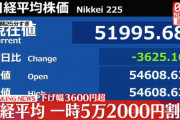日経平均、ド派手に逝くwwwwwwwwwwwwwwwwwwwwwwwwwwww