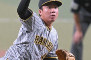 阪神・村上が５回２失点で自身初の規定投球回に到達　防御率は１・７５に後退も初タイトル獲得は確実　新人王との２冠も