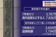 “富裕層”の申告漏れ 839億円指摘 平成21年以降で最多 国税局