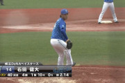 De石田　先発ローテ入りしそう