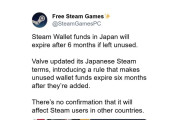 【悲報】Steamさん、日本だけとんでもない『おま国』してしまったと話題にｗｗｗｗｗｗｗ