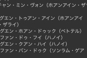 【悲報】ベトナム代表さんのスタメン…意味不明だったｗｗｗｗｗｗｗｗ
