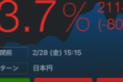 コロナショックで日本株一時1,000円落ちの大暴落。毎日とんでもない速さでお金が消えていくんだがｗ