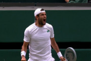 ベレッティーニがハルカッチ下し初のウィンブルドン決勝へ！！初のGS優勝なるか！？
