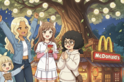 マクドナルドが大型コラボ 「霊夢と魔理沙とモチモチの木」