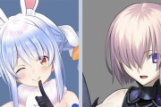 『FGO』×Vtuber・兎田ぺこら　コラボフィギュアの武内崇氏描き下ろしイラストが公開！