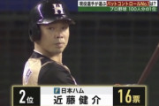【プロ野球100人分の1位】日ハム近藤、バットコントロール部門2位に選ばれる