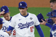 大谷翔平：ワールドシリーズの残りの試合でリリーフとして投げる準備をする　【海外の反応】