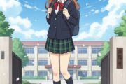 【画像】JC3次女、パンツスタイルを捨てメイクも覚えスカート登校に初挑戦ｗｗｗｗｗｗｗｗｗ