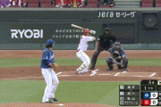 【広島対中日9回戦】広島・西川、中日・涌井から第６号先制２ランホームラン！！！！！！！！！！！