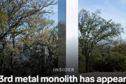 謎の金属製三角柱「モノリス」次は米・カリフォルニアに出現し海外が興味津々！