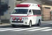 救急車の運転手が肩ひじ付きながら片手運転だったんだけど