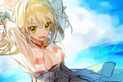 【FGO】水着ネロちゃまイラスト！！　水着ネロちゃま可愛すぎる＾～