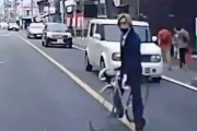 日本で自転車のあおり運転で初の逮捕者が出たぞ（海外の反応）