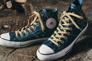 「ジョジョの奇妙な冒険×CONVERSE」徐倫がモチーフのコラボ商品は星や蝶々がポイント！