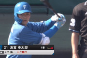 清宮幸太郎 .254 6本 13打点 OPS.859