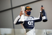 F1バクー決勝：ガスリー「エンジンに少し問題が出たけど全力を尽くした」「どうしても表彰台が欲しかった」
