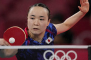 卓球女子団体、銀メダル　最強のライバル中国の牙城崩せず0―3ストレート負け　中国は五輪4連覇