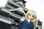 娘(人形)と熊本観光してきたで！