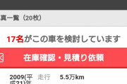 この車欲しい過ぎて泣いてしまった！