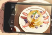 【画像】食べ物を撮る時はスマホをこうすると立体感が出ていいらしいぞ