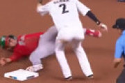【動画】 メキシコ盗塁の判定を覆した神タッチ 「源田の1ミリ」がトレンド入り ⇒ 海外では論争に