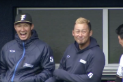 日ハム万波が見逃し三振した時のベンチｗｗｗｗｗｗ